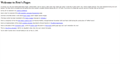 Desktop Screenshot of peter-cockerell.net
