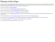 Tablet Screenshot of peter-cockerell.net